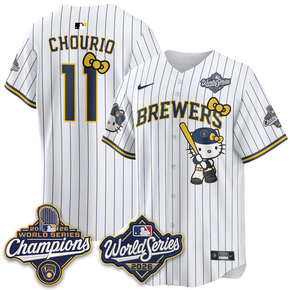 MIL 2026 WS Champions x Meow KT Vapor Jersey - Stitched