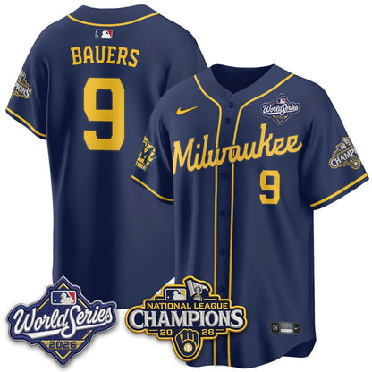 MIL 2026 NL Champions Vapor Jersey - Stitched