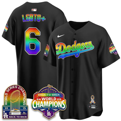 LAD Happy Pride Month Vapor Jersey - Stitched