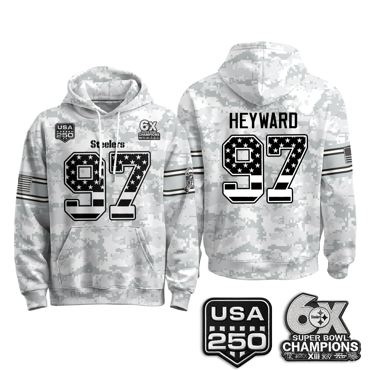 PIT 2026 Salute To Service Edition Pullover Hoodie - Printed