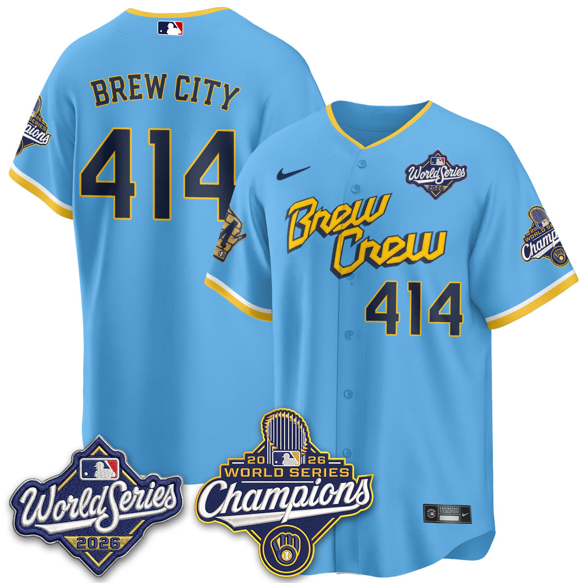 MIL 2026 WS Champions Vapor Jersey - Stitched