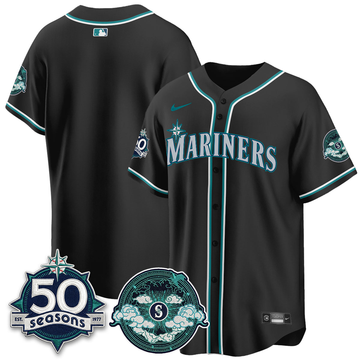 SEA x FW Night Limited Jersey - All Stitched