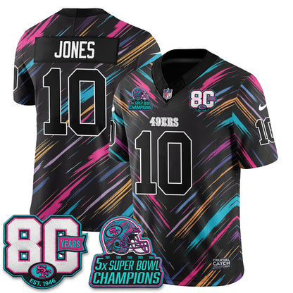 SF Intercept Cancer 2026 Edition Jersey - Stitched