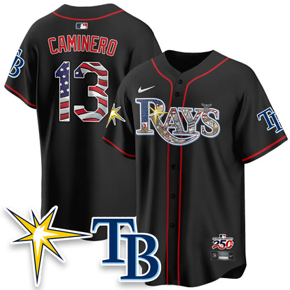 TB 2026 Independence Day USA Vapor Limited Jersey - Stitched