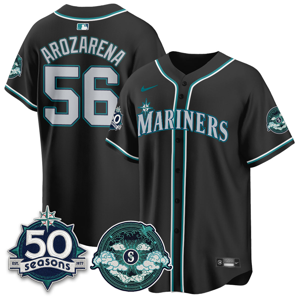 SEA x FW Night Limited Jersey - All Stitched