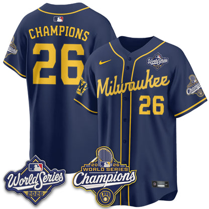 MIL 2026 WS Champions Vapor Jersey - Stitched