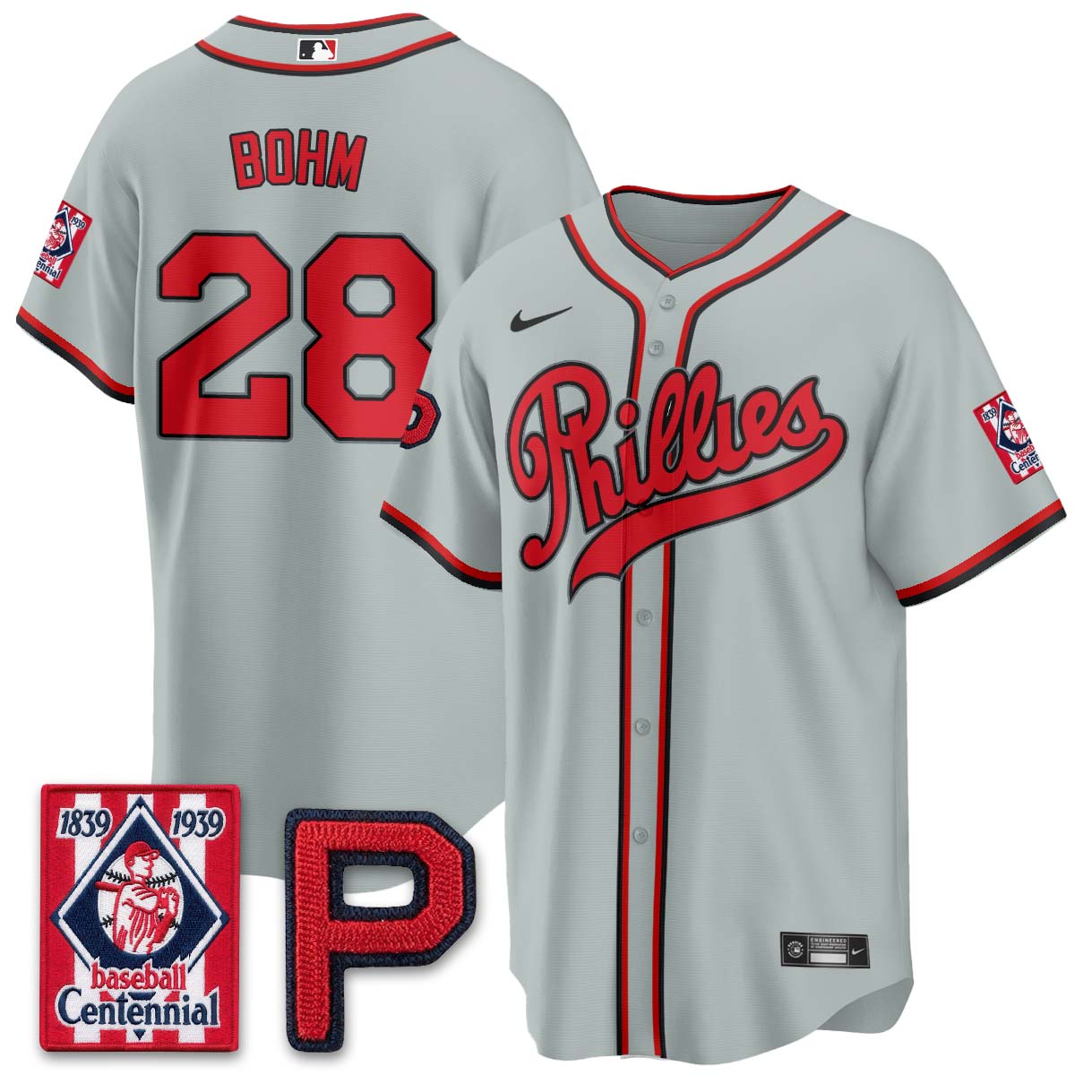 Philadelphia Phillies 2026 Field of Dreams Stadium Vapor Jersey - Stitched