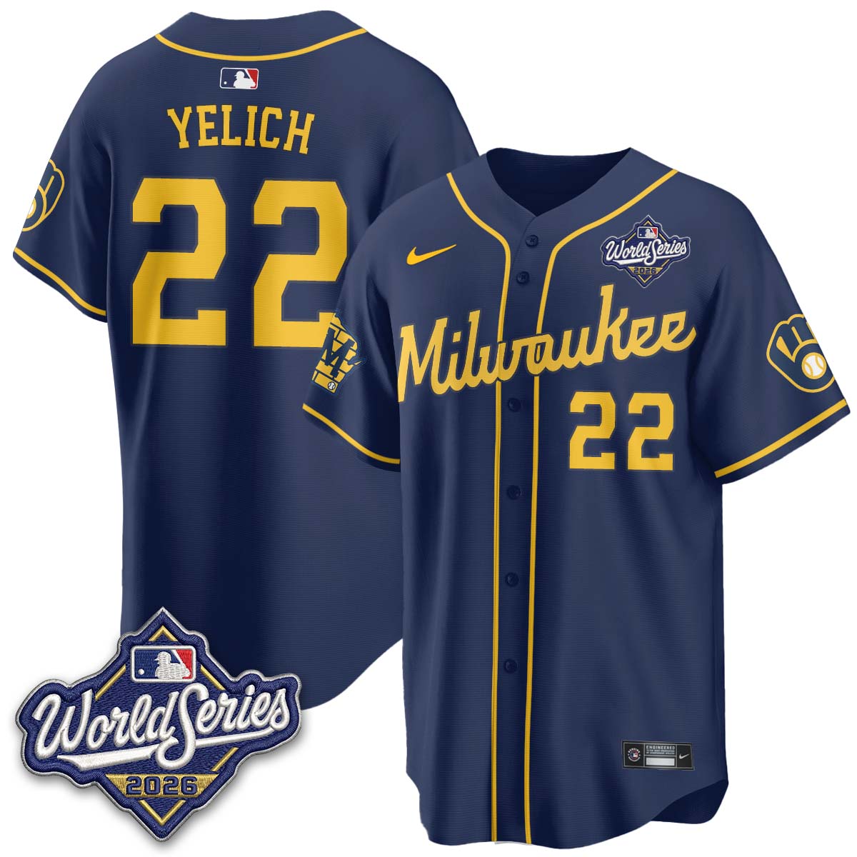 MIL 2026 World Series Vapor Jersey - Stitched