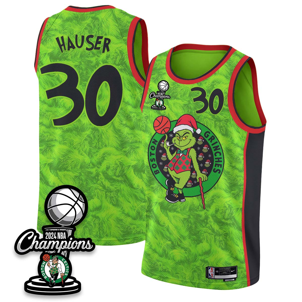 BOS 2026 Xmas Game Night Vapor Jersey - Printed