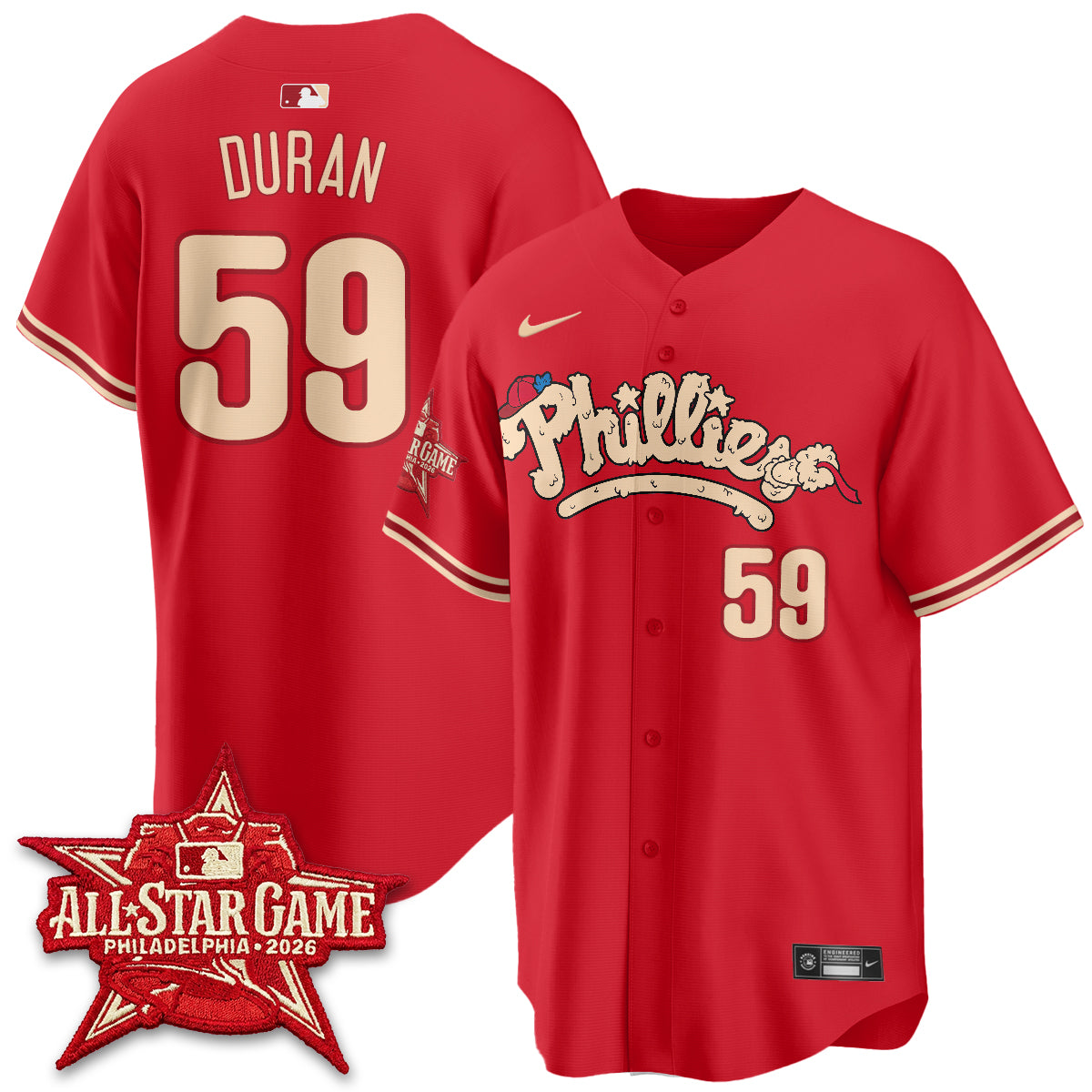 Philadelphia Phillies All Star Game 2026 Vapor Limited Jersey - Stitched