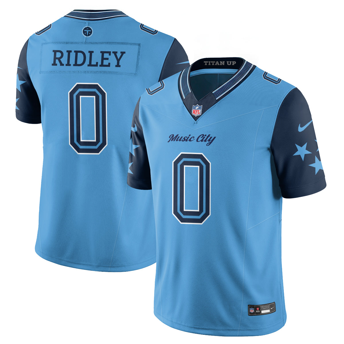 Tennessee Titans Fangear Edition Vapor Jersey - Stitched