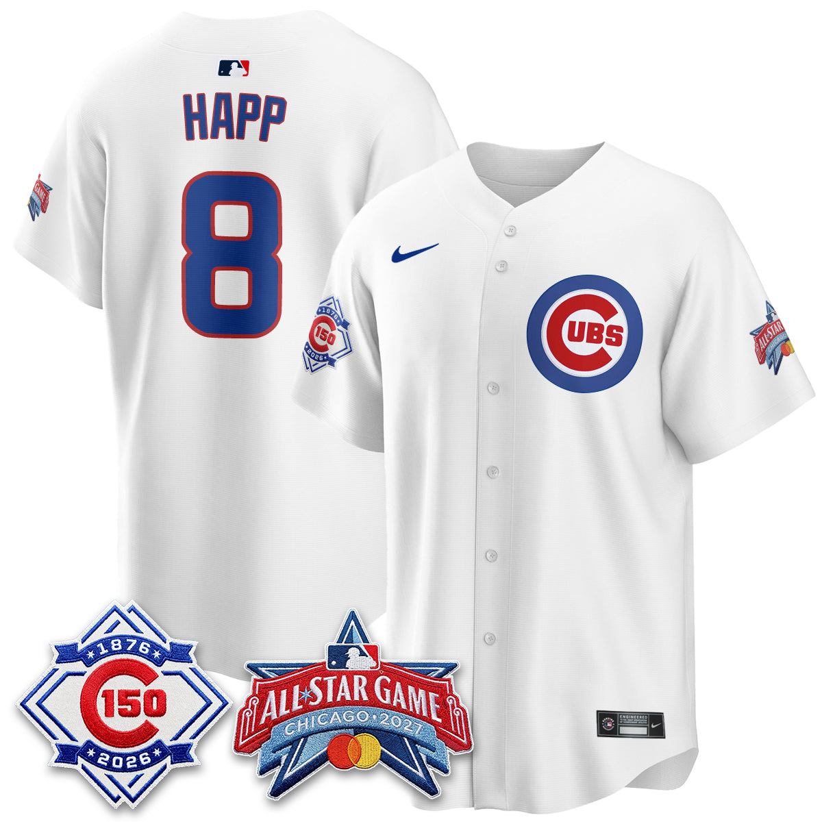 CHC 2027 All Star Game Vapor Limited Jersey - Stitched
