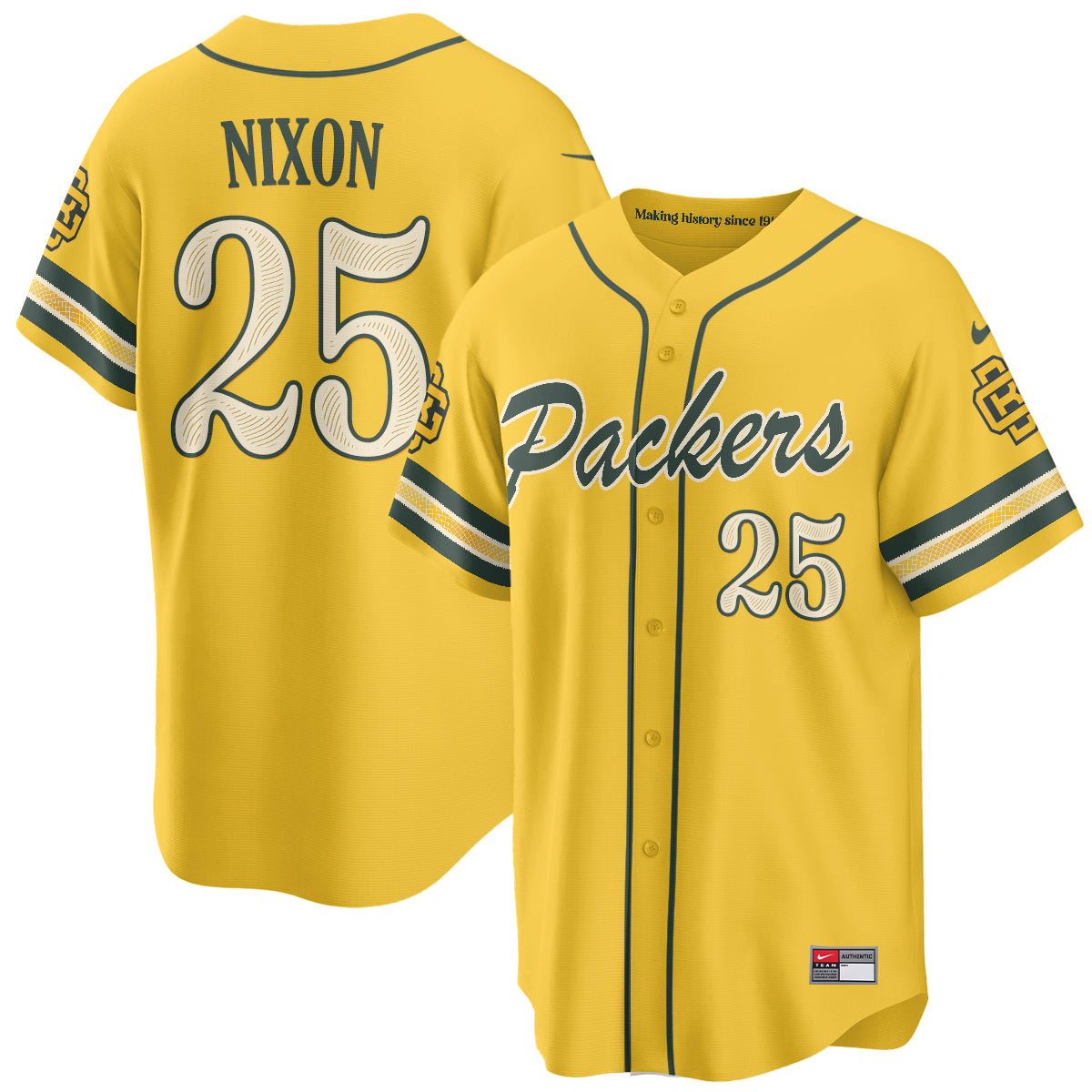GB 2026 Rivalries Baseball Vapor Jersey - Stitched