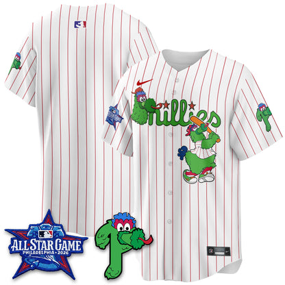 Philadelphia Phillies Phanatic Vapor Limited Jersey - Stitched