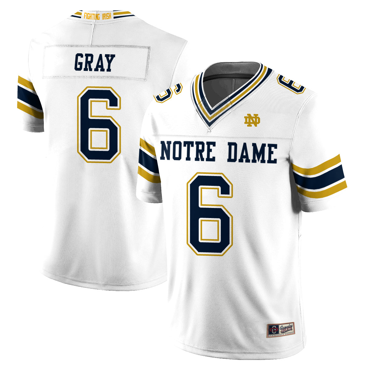 Notre Dame Fighting Irish 2026 Shamrock Series Football Vapor Jersey - Stitched