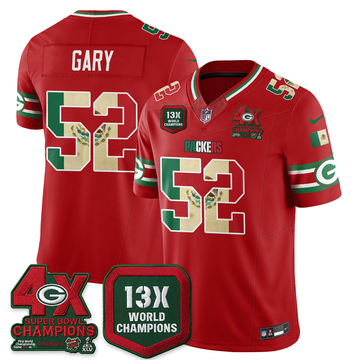GB Mexico Edition Vapor Jersey - Stitched