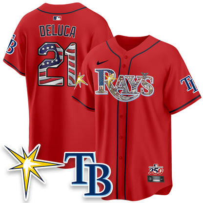 TB 2026 Independence Day USA Vapor Limited Jersey - Stitched