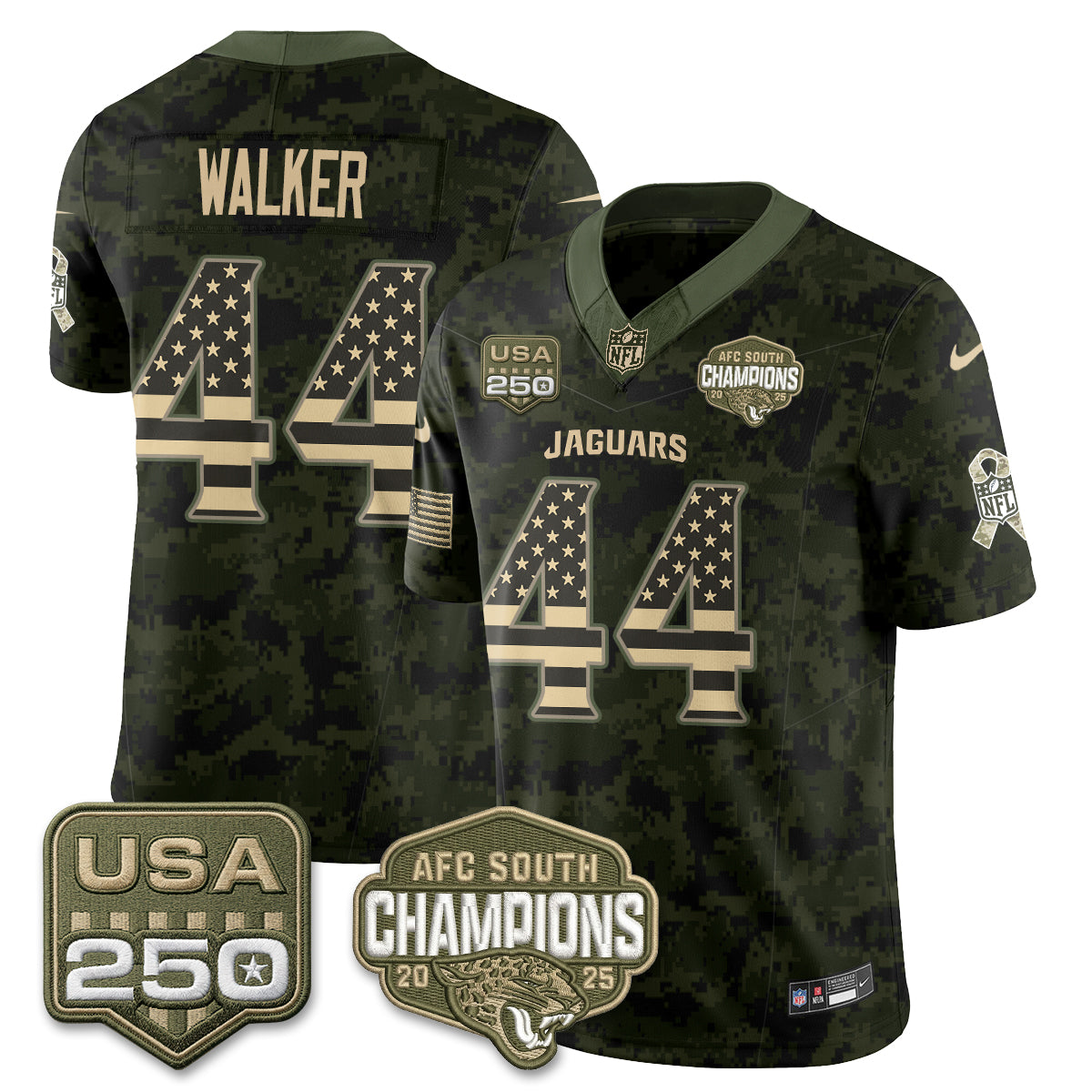JAX 2026 Salute to Service Vapor Jersey - Stitched