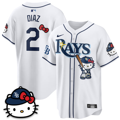 Tampa Bay Rays x Meow KT Edition Vapor Limited Jersey - Stitched
