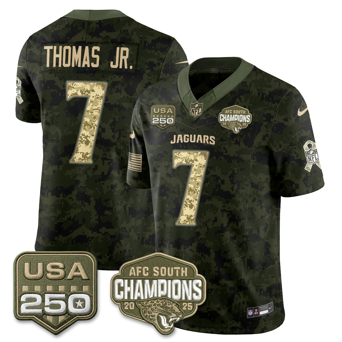 JAX 2026 Salute to Service Vapor Jersey - Stitched