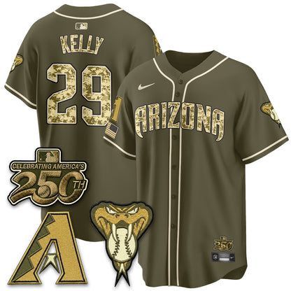 ARI Salute to Service 2026 Vapor Premier Limited Jersey - All Stitched