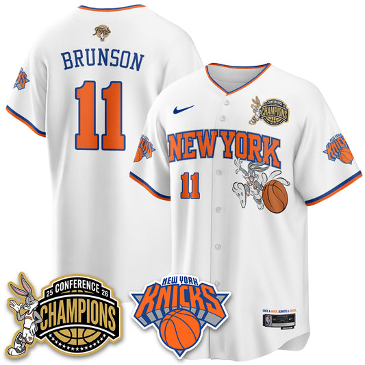 NYK 2026 Basketball  Finals x Bunny Vapor Jersey V2- Stitched