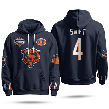 Chicago Bears 2026 Rivalries Hoodie - Stitched