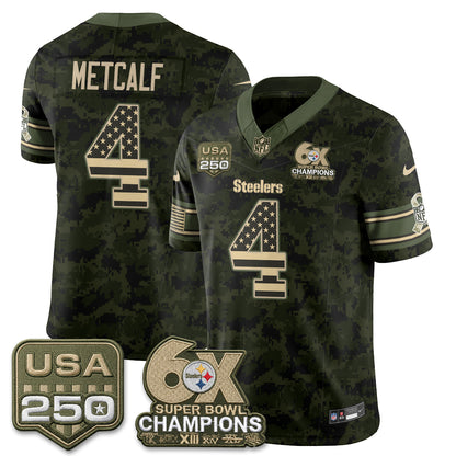 PIT 2026 Salute to Service Edition Vapor Jersey - Stitched