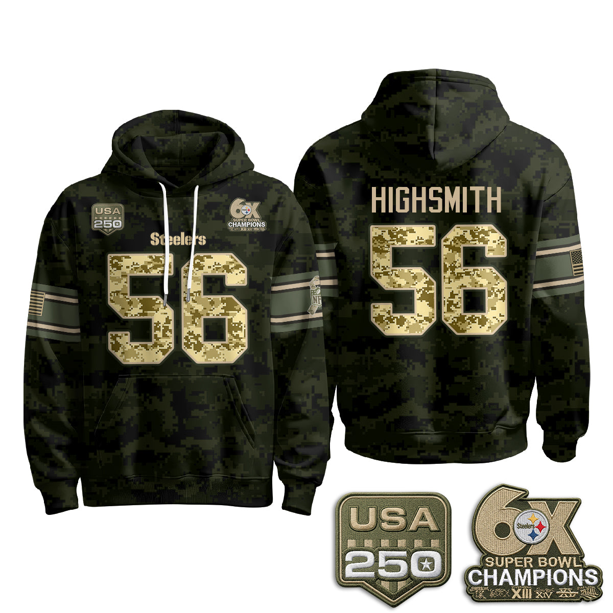PIT 2026 Salute To Service Edition Pullover Hoodie - Printed
