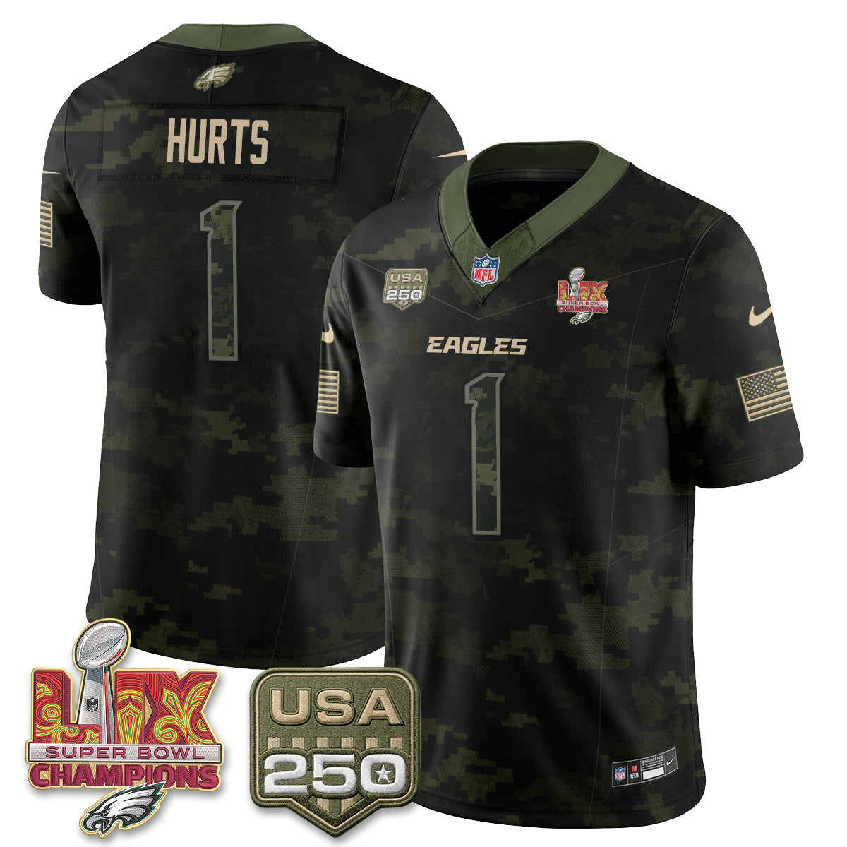 PHI Salute to Service Vapor Jersey - Stitched