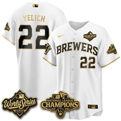 MIL 2026 NL Champions Vapor Jersey - Stitched