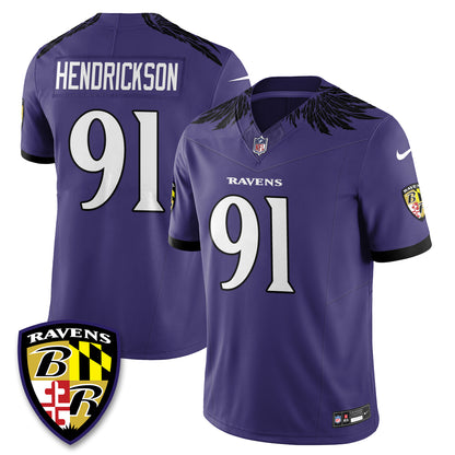 Baltimore Ravens Halloween Edition Vapor Jersey - Stitched