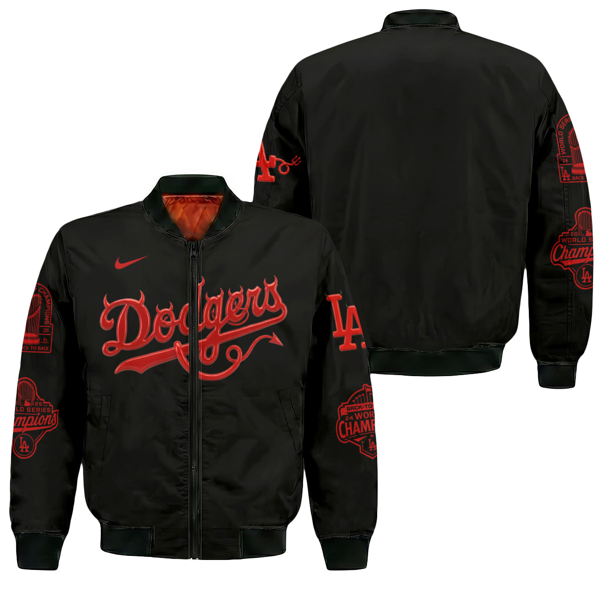 LAD Devil Limited Edition Varsity Jacket - Printed