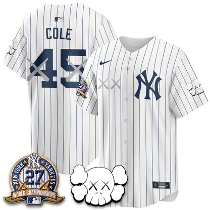 New York Yankees x KAWS Edition Vapor Jersey - Stitched