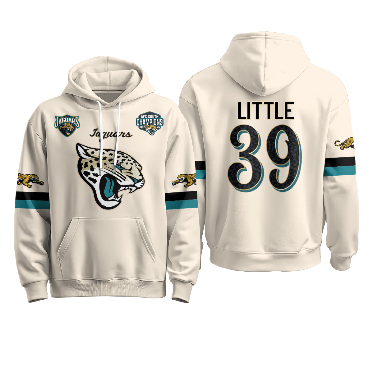 Jacksonville Jaguars 2026 Rivalries Fleece Hoodie - Printed