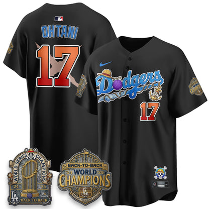 LAD x OP Japanese Cartoon Vapor Limited Jersey V2- Stitched