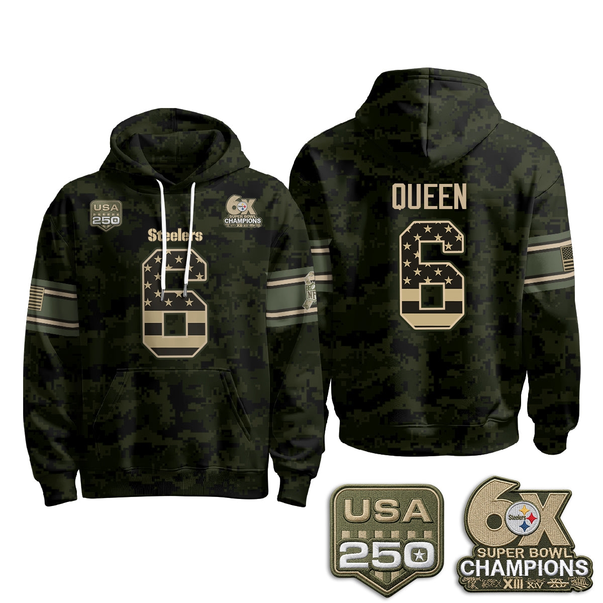 PIT 2026 Salute To Service Edition Pullover Hoodie - Printed