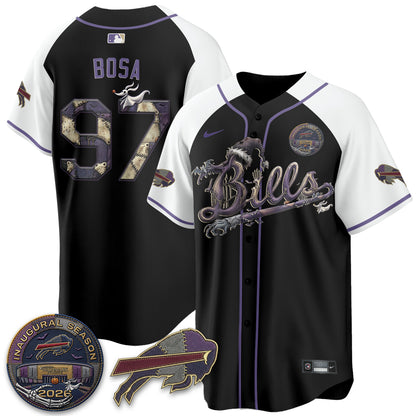 BUF 2026 Nightmare Edition Vapor Baseball Jersey - Stitched
