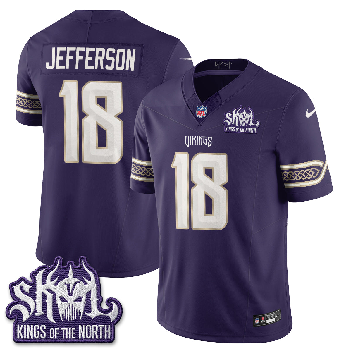 Minnesota Vikings 2026 "Rivalries" Edition Vapor Jersey - Stitched
