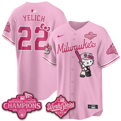 MIL 2026 NL Champions x Meow KT Vapor Jersey - Stitched