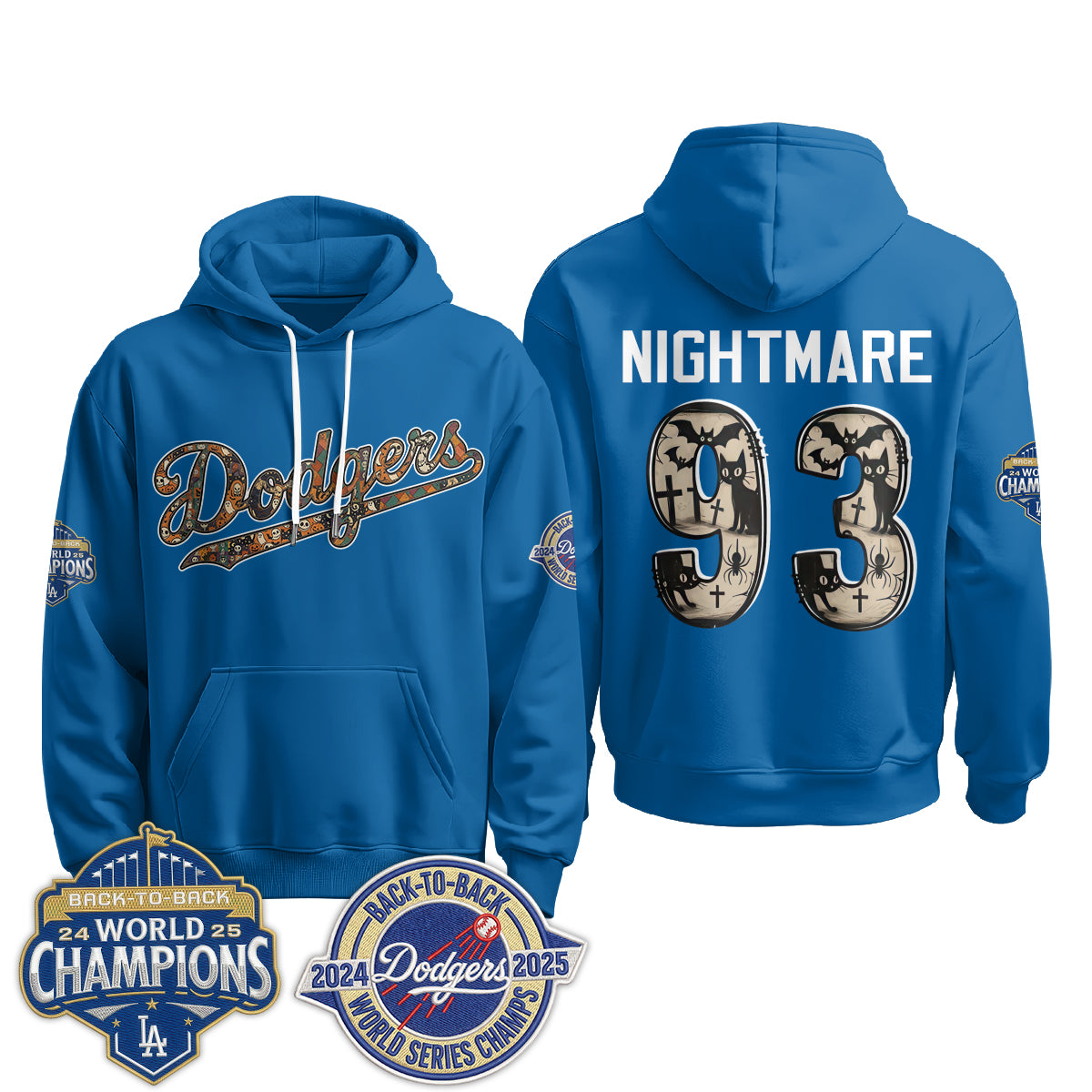 LAD x Nightmare Halloween Edition Pullover Hoodie - Stitched