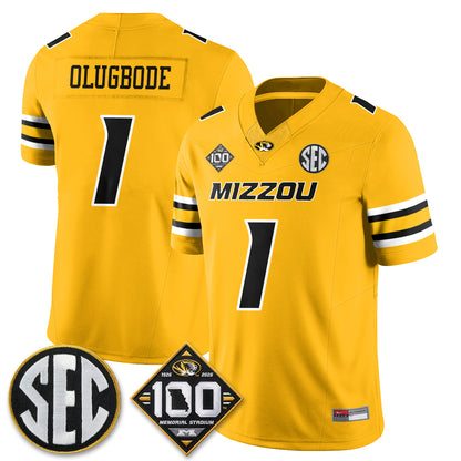 MIZZ 100th Anniversary of Memorial Stadium Vapor Jersey - Stitched
