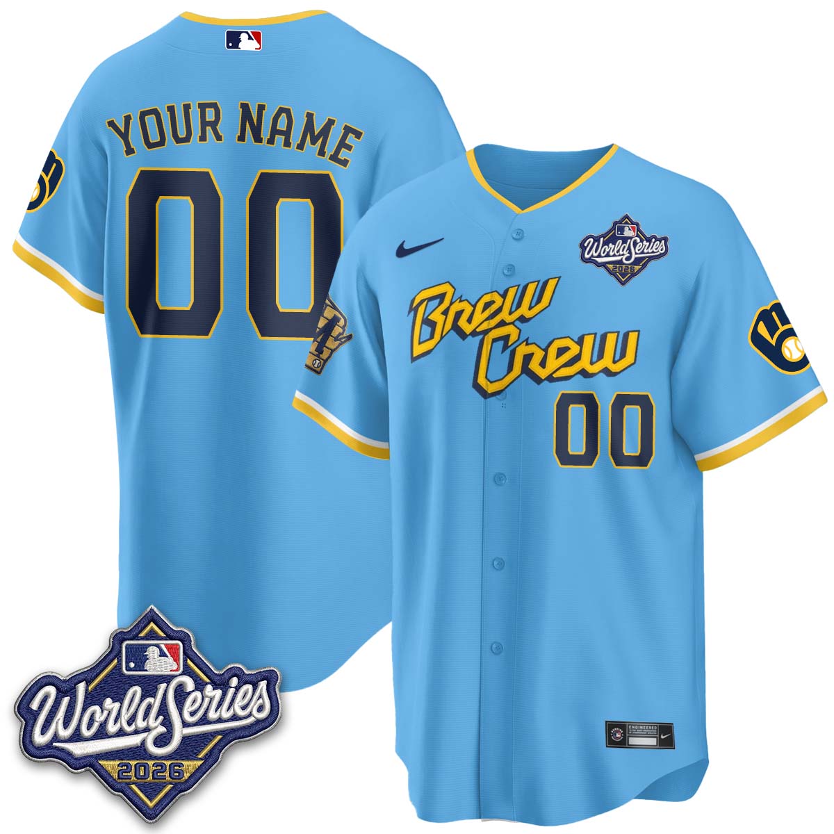 MIL 2026 World Series Custom Vapor Jersey - Stitched