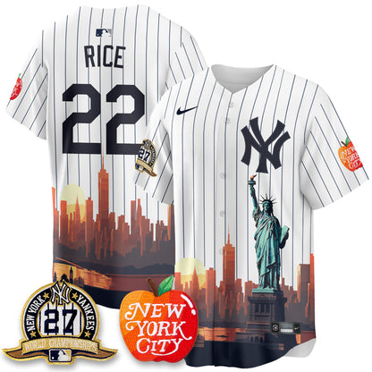New York Yankees City Edition Vapor Jersey - Stitched