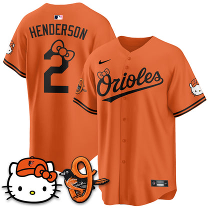 Baltimore Orioles x Meow KT Vapor Premier Limited Jersey - Stitched
