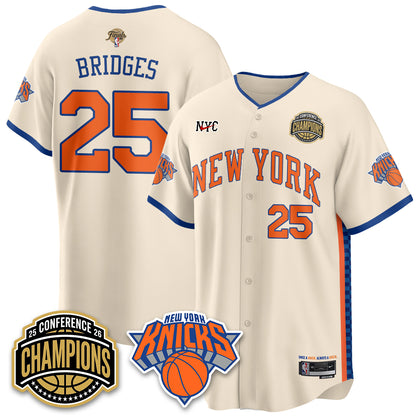 New York Knicks 2026 NBA Finals Vapor City Edition Jersey V2- Stitched