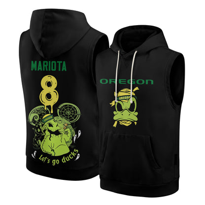 ORE x Boongie Monster Edition Pullover Sleeveless Hoodie Tank Top - Printed