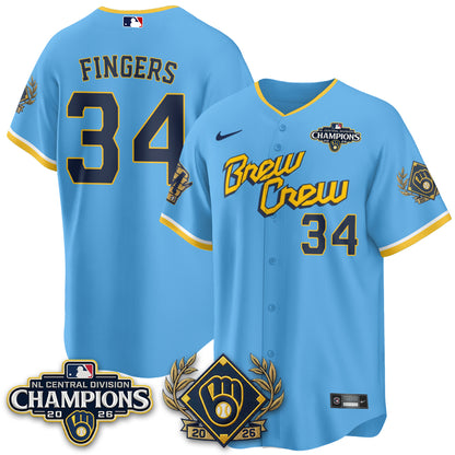 MIL 2026 NL Division Champs Vapor Jersey - Stitched