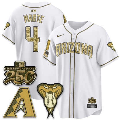 ARI Salute to Service 2026 Vapor Premier Limited Jersey - All Stitched