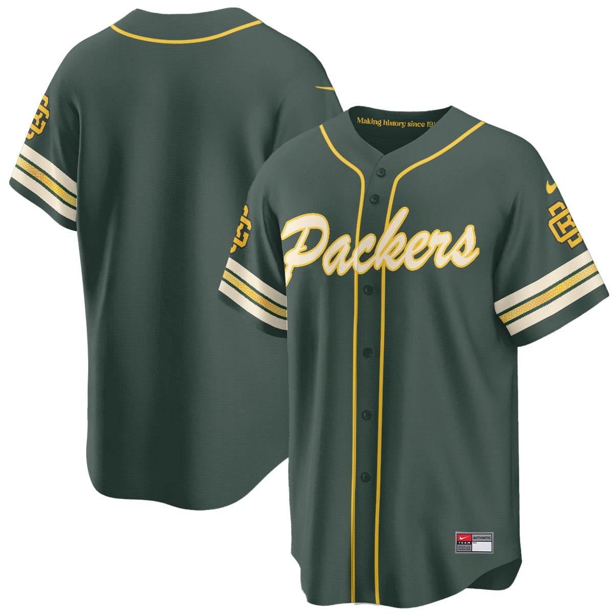 GB 2026 Rivalries Baseball Vapor Jersey - Stitched